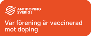 Antidoping Sverige, vår klubb är vaccinerad